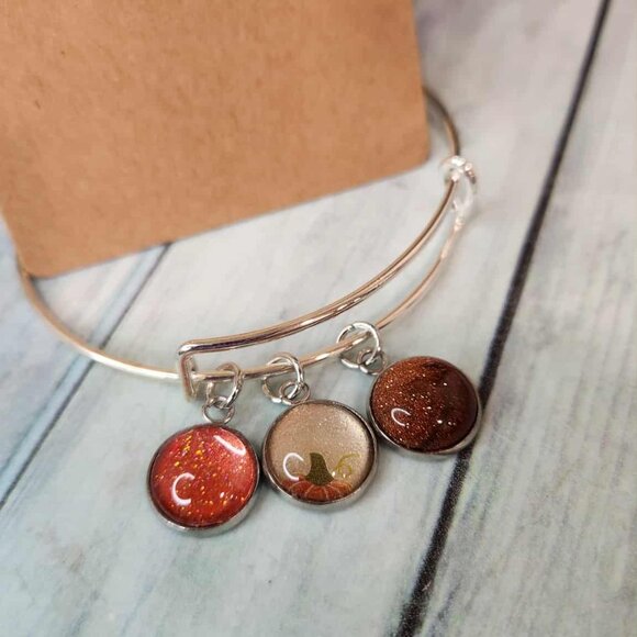 Thanksgiving Jewlery- Bracelet and Earring Combo - Picture 4 of 7